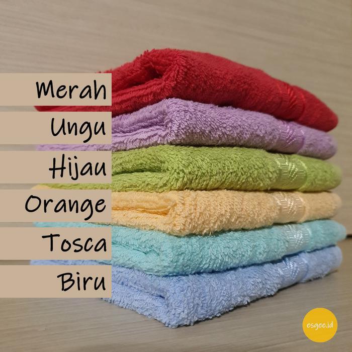 Handuk Merah Putih Ukuran 60x120