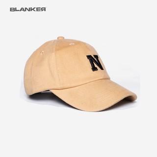 PROMO Blanker Topi N / Polo Cap / Edisi Alphabet Huruf N / Cream