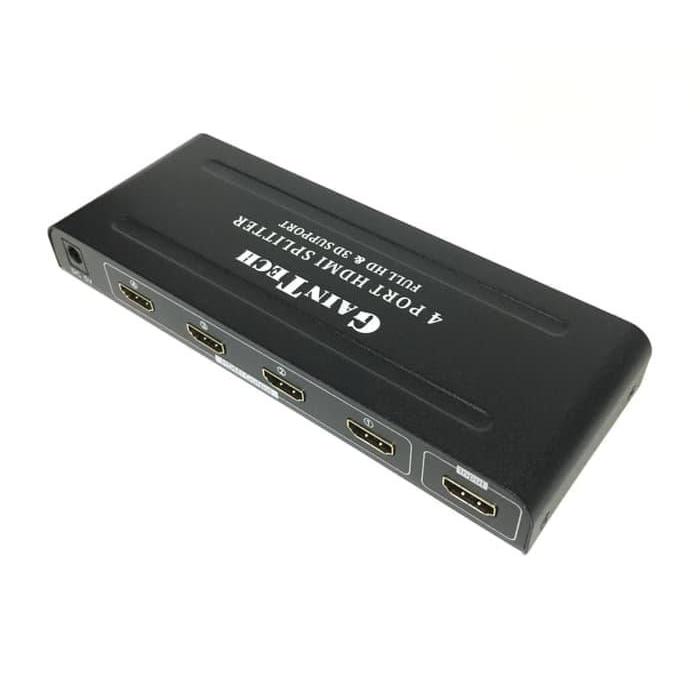 Hdmi Splitter 4 Port Gaintech Hdmi Splitter (1 To 4) - High Quality