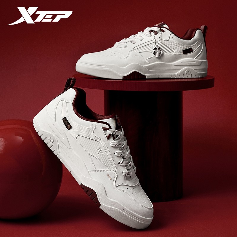 XTEP SKATEBOARDINGSHOES FOR WOMEN 2025 SPRING STREET STYLE RETRO SPORTS SHOES LEISURE DAILY