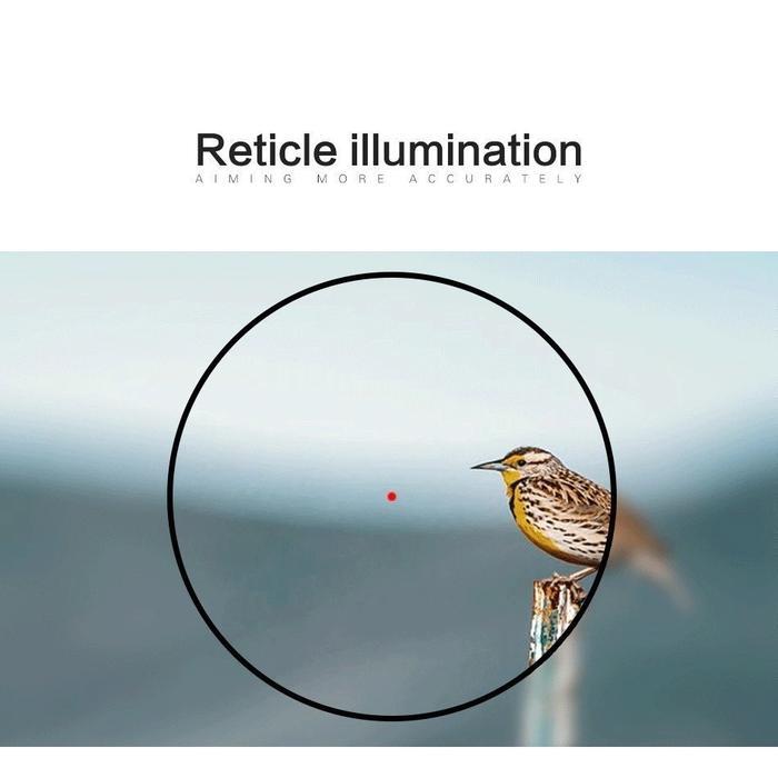 DIANA 3X42 GREEN RED DOT SIGHT TELESCOPE