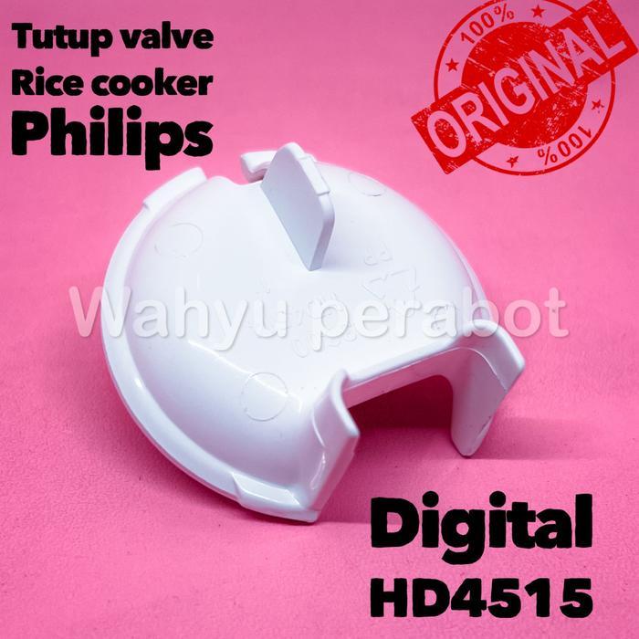 "New" Valve Philips Uap Rice Cooker / Tutup Valve Uap Philips HD3118 HD3119 HD3129 HD3131 HD3053