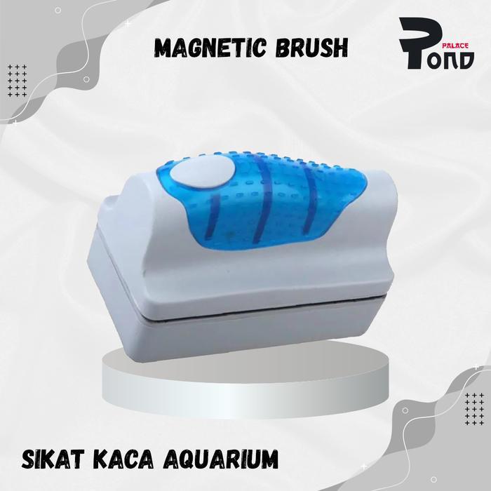 Magnetic Brush Sikat Kaca Aquarium Size Xl Kaca 12 - 15Mm