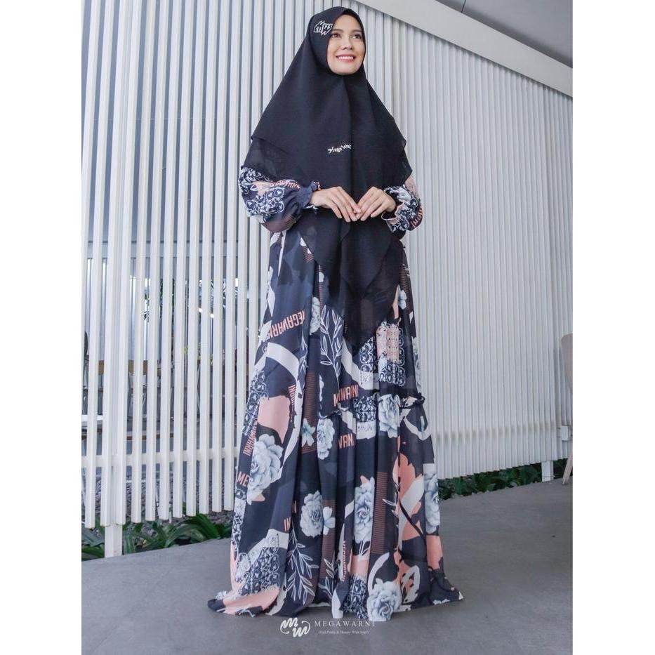 Aquina Dress Only Digital Printing By Megawarni