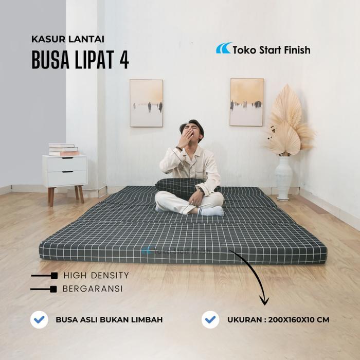 KASUR LIPAT 4 TEBAL 10cm UK. 200 x 160 x 10 PATAH / KASUR LIPAT / KASUR MATRAS Busa Furniture