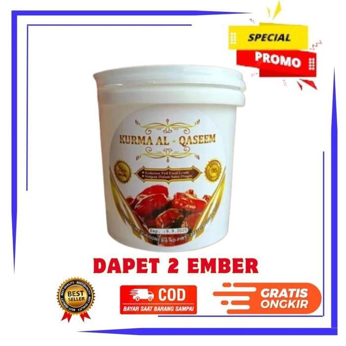 KURMA AL QASEEM PREMIUM PAKET 2 EMBER 1KG KURMA EMBER AL QASIM EMBER MAKANAN CEMILAN PAKET BUNDLING