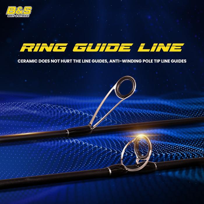 Lemoren Joran Casting Ultralight Moying Ultralight Carbon Solid Jigging Rod Spinning Dan Baitcasting