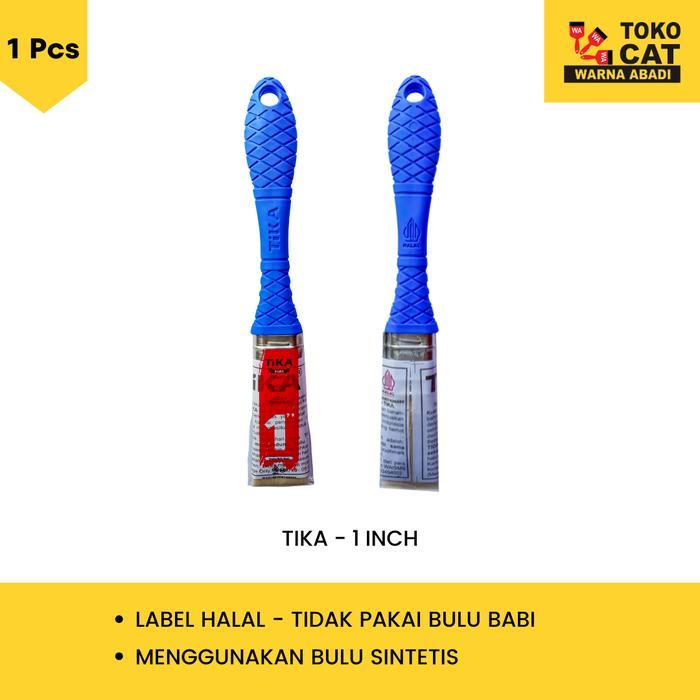 Kuas Cat Tembok / Brush Tika 1 inch