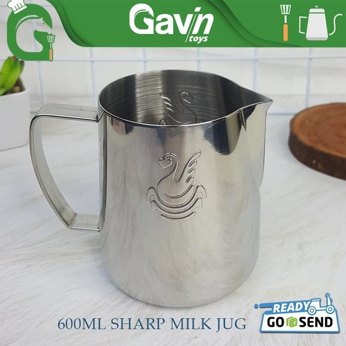 Jug Susu Sharp Spout 600Ml Not Jibbi Jug - Milk Jug Latte Art Barista