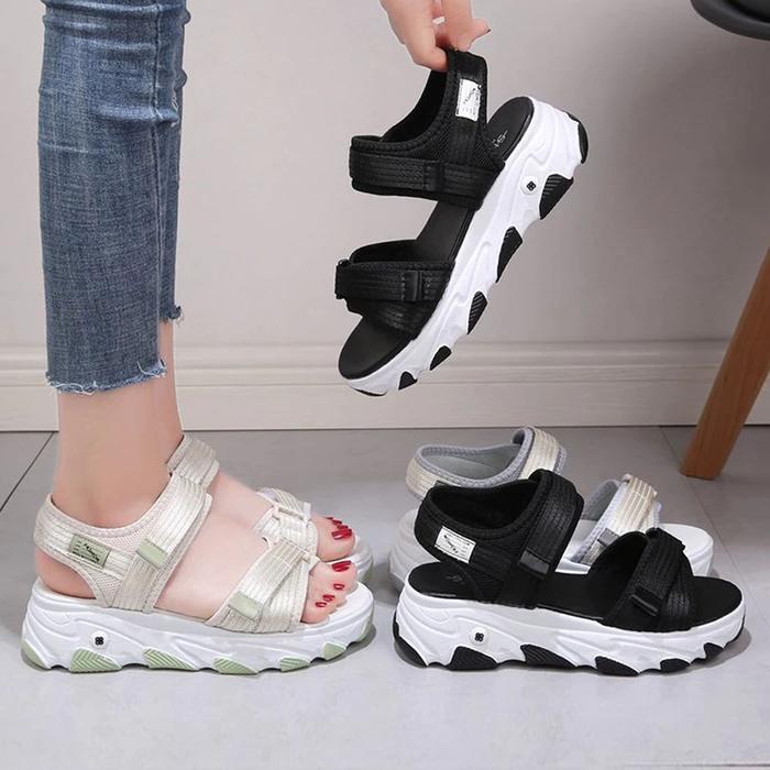 Murah Sandal Gunung Wanita Model Skechers Anti Slip Terlaris