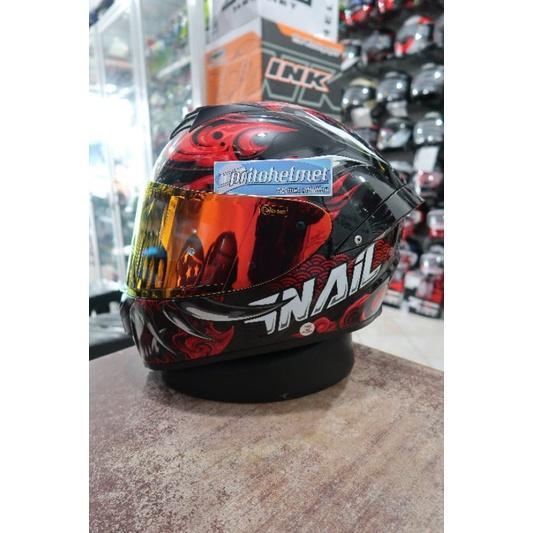 Snail Ffs2 Devil Red Visor Red Blue Smoke Silver