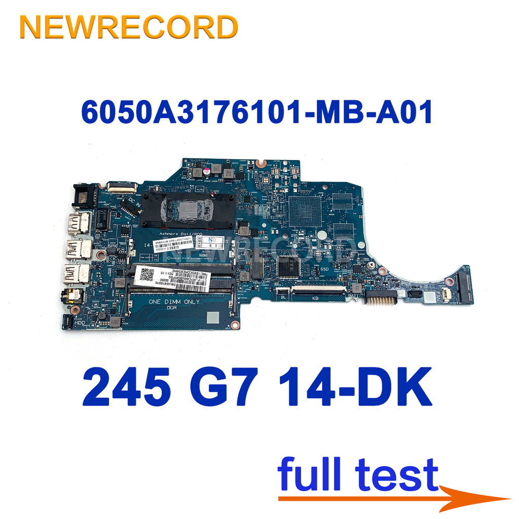 For HP 245 G7 14-DK Laptop Motherboard 6050A3176101-MB-A01 CPU: YM3250 R3-3250U UMA L86471-601 L8647