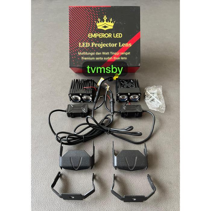 Lampu LED Projector Mini Laser 2T Demon RED Emperor