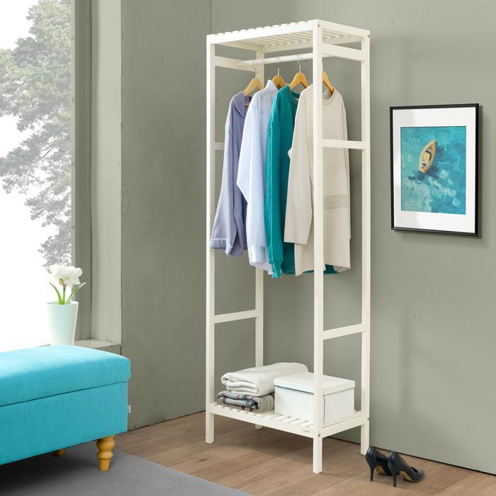 IFURNHOLIC HANGERHolic III Rak Tempat Gantungan Baju Rak Gantung Pakaian Kayu Furniture Dekorasi