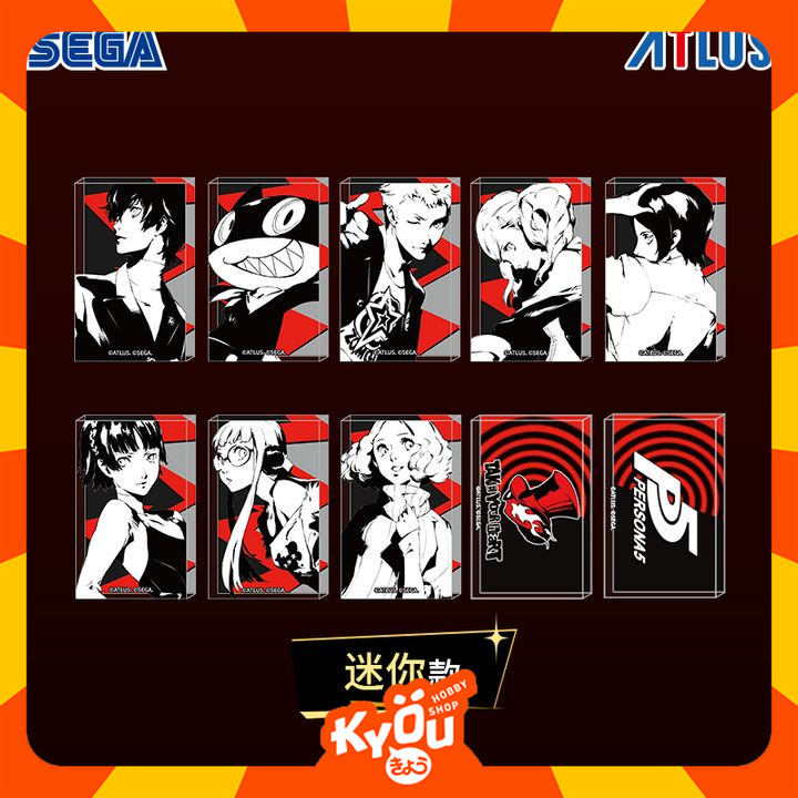 [Random] Persona 5 Royal P5R Mini Acrylic Block Blind Box (4x2cm)