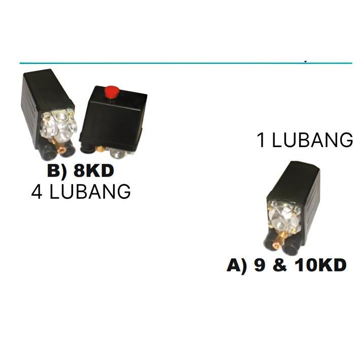 Wipro Pressure Switch / Otomatis Untuk Compressor