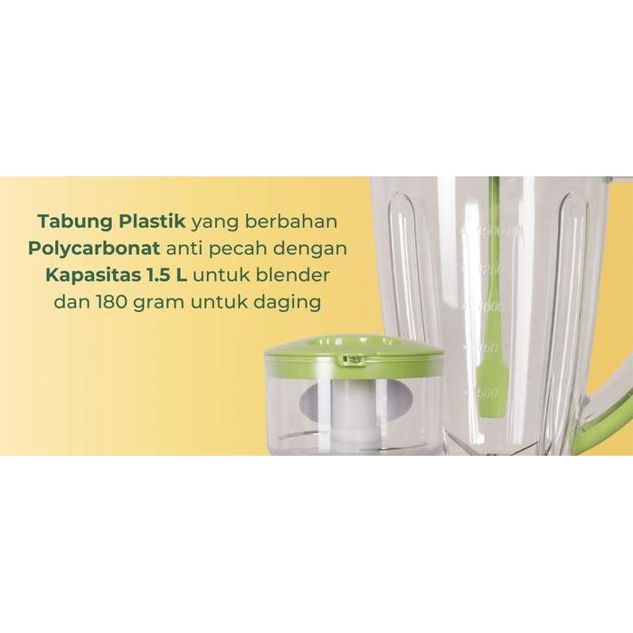 BLENDER & CHOPPER / PENGGILING DAGING MIYAKO 2IN1 CH 501 PF AP