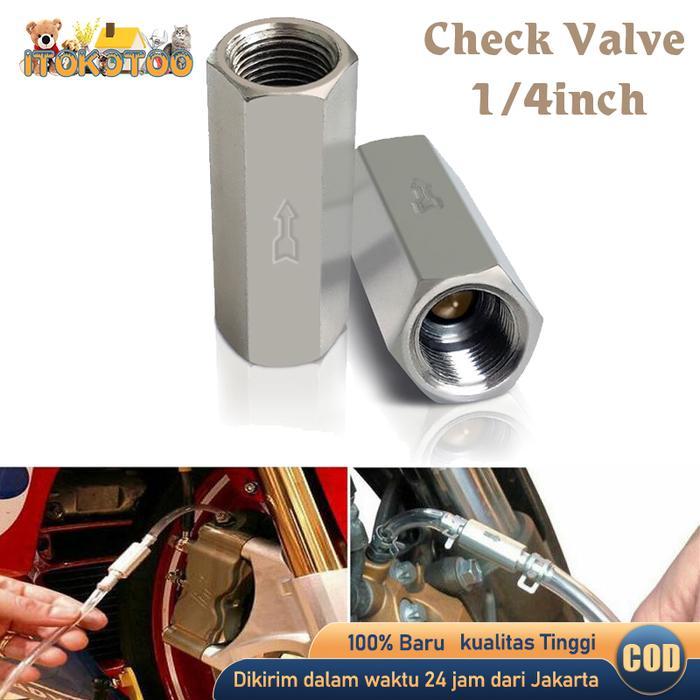 Grohe Sanitary - Check Valve Air Oil 1/4 Inch No Return Valve 1/4" One Way Valve