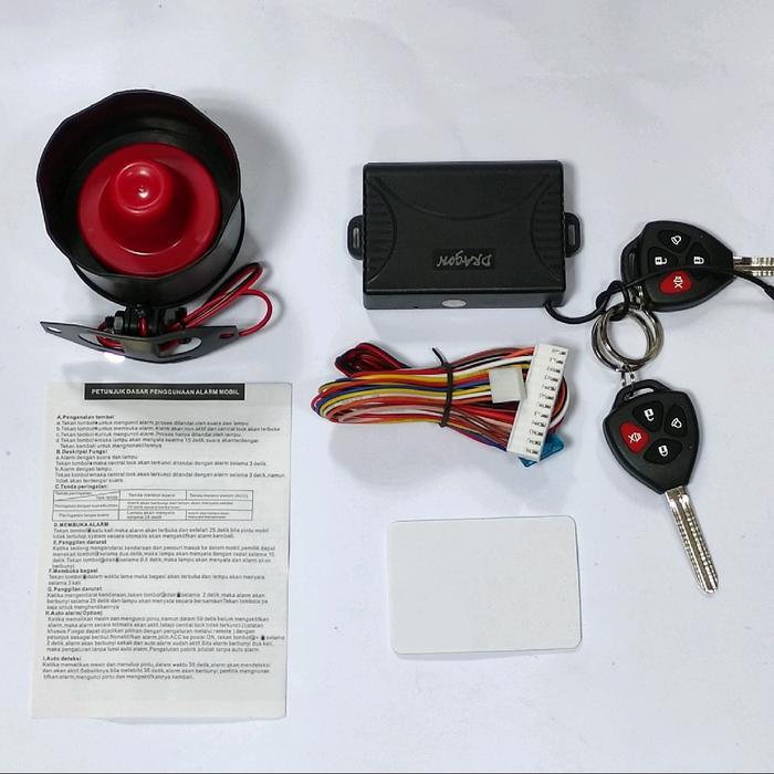 Alarm Mobil Universal Model Kunci Mobil Innova Lama / Car Alarm
