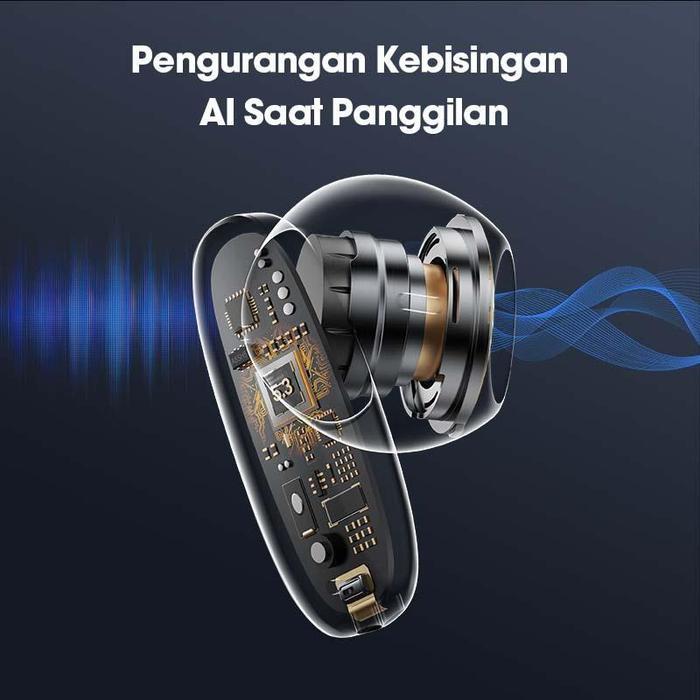 [TOP SELLER] ACOME HEADSET WIRELESS EARPHONE TWS GAMING BLUETOOTH 5.3 IPX5 WATERPROOF LATENSI RENDAH