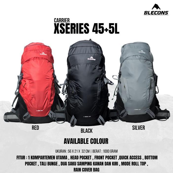 Eiger - Carrier Xseries 45 + 5L Tas Gunung Backpack Carrier Ransel