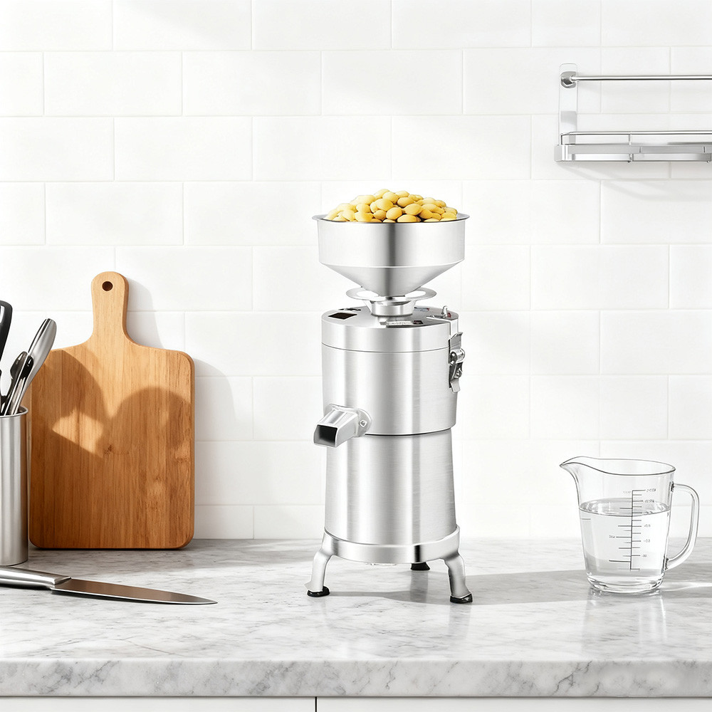 Commercial Soy Milk Maker No Filter Needed Automatic Grinding Soya Bean Tofu Making Machine For
