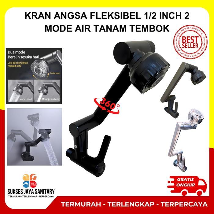 Toto - Kran Wastafel Cuci Piring Putar 360 Derajat Kran Angsa Dapur Fleksibel/Kran Wastafel/Kran