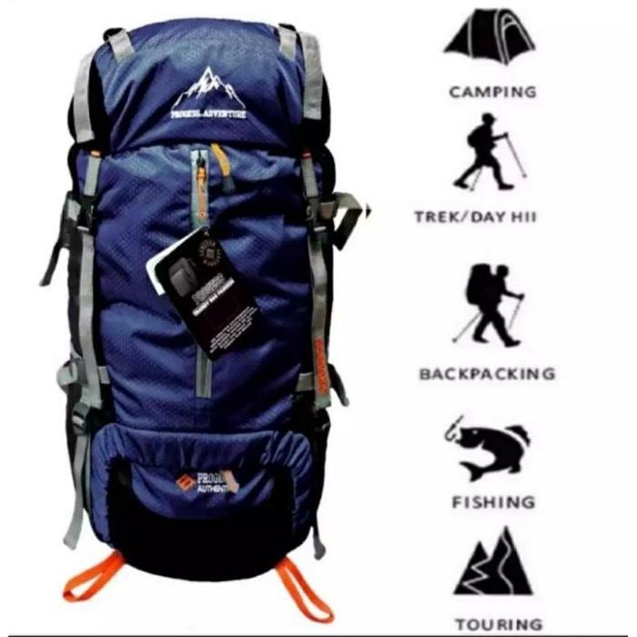 Eiger - Tas Gunung 65 Liter Hiking Tas Camping Ransel