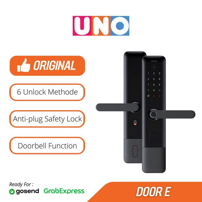 Terbaru Xiaomi Smart Door Lock E Fingerprint Bluetooth Password Unlock