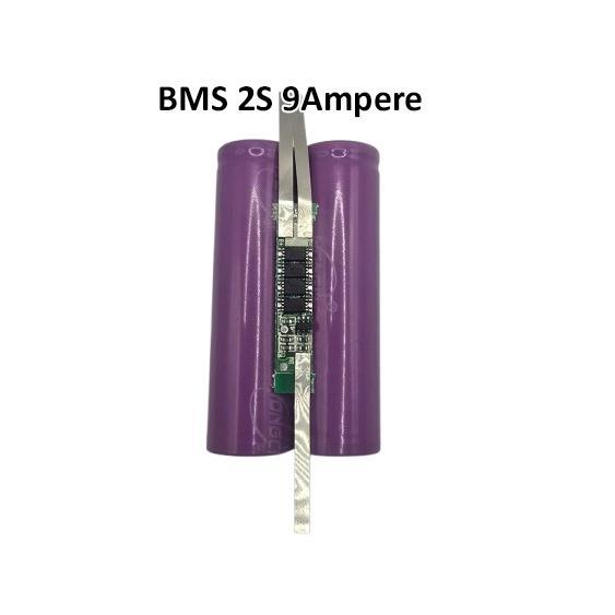 BMS Modul 2S 7.4V 7.4volt Module Pelindung Baterai 18650 Protection BMS 2S 4.5A 6A 7.5A 9A 4.5 6 7.5