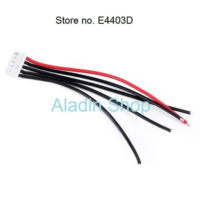 Connector Konektor Lipo Battery Balance Charger 4s 2.54 5Pin 22AWG