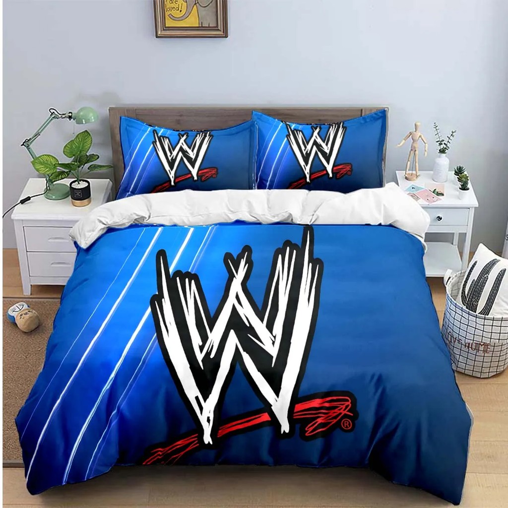 Fashion Wrestling Sports W-Wwe 3D Printed Bedding Sets Bed Supplies Set Det Cover Bed Comforter Set