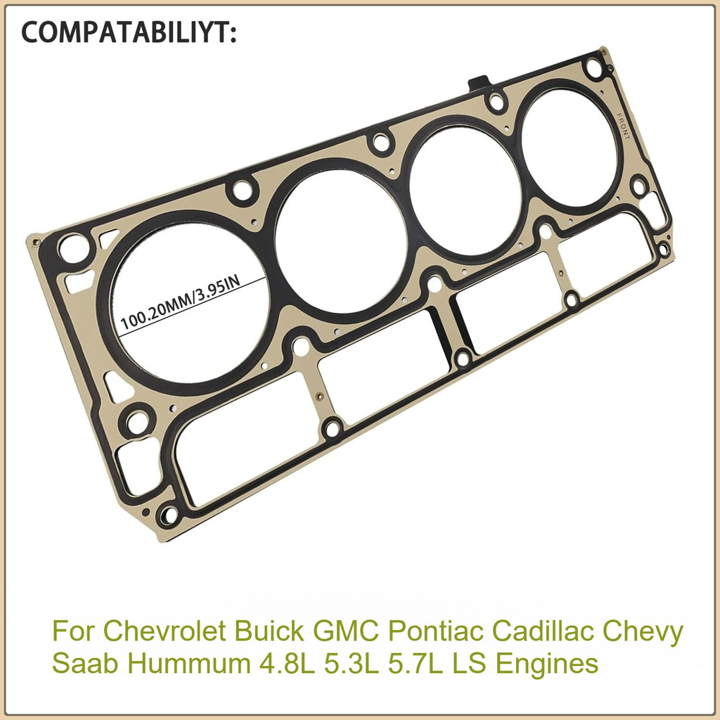 2pcs Engine Head Gasket Kit for Chevrolet Buick GMC Pontiac Hummum Saab GM LS1 LS6 V8 Engine 4.8L