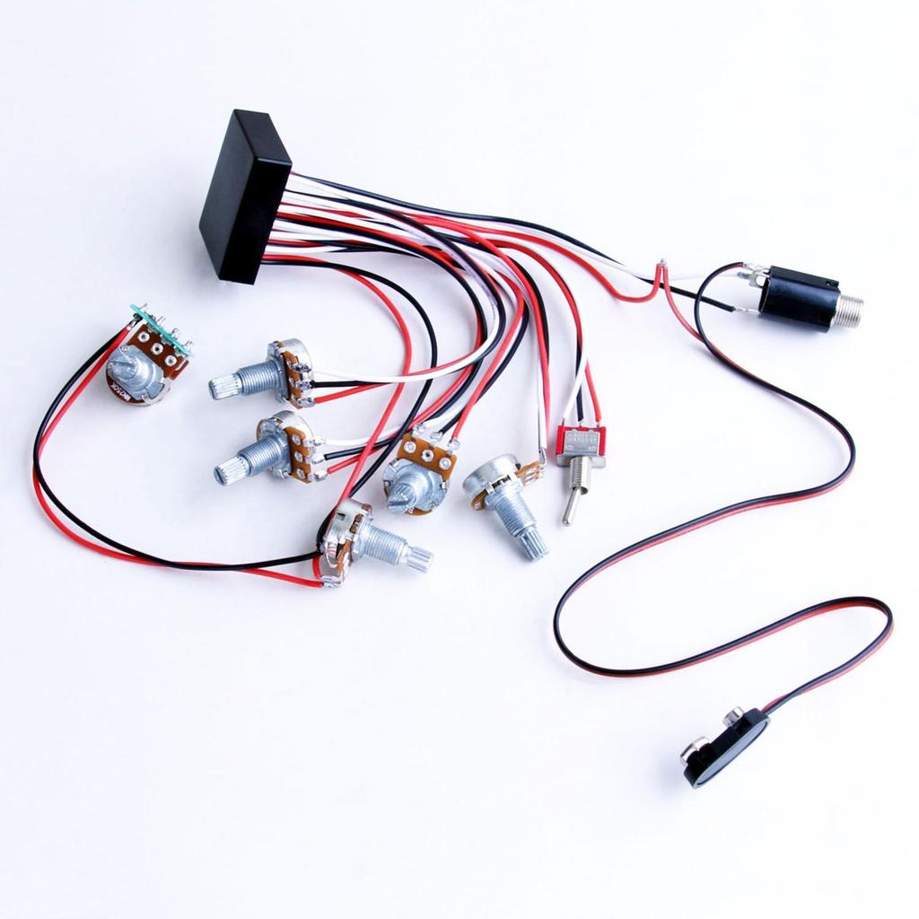 Bass Preamp Circuit Active Passive Professional Metal Bass EQ Equalizer Preamp Wiring Circuit for