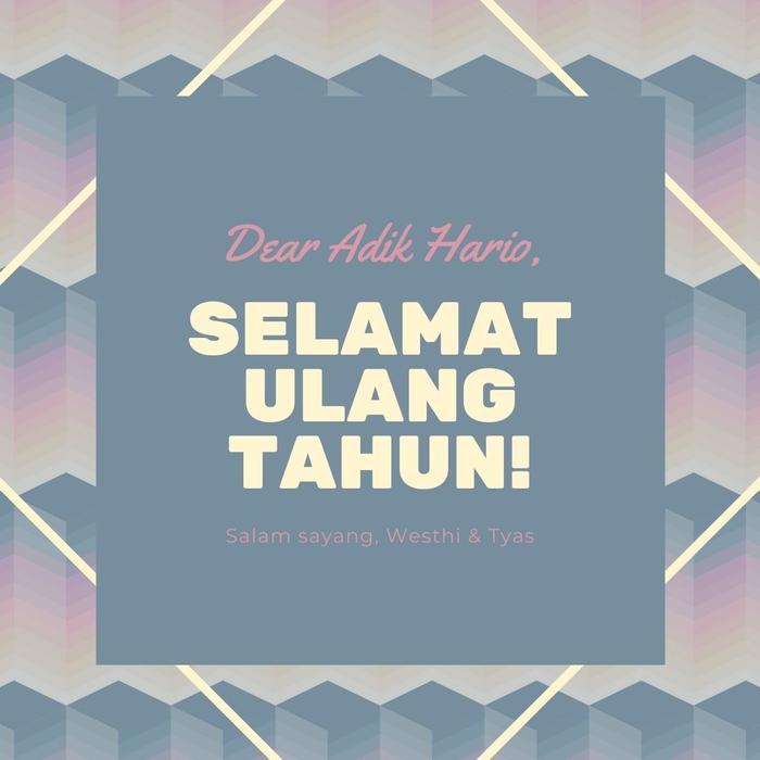 TAMBAHAN KERTAS UCAPAN SELAMAT ULANG TAHUN HAPPY BIRTHDAY KHUSUS KADO Top