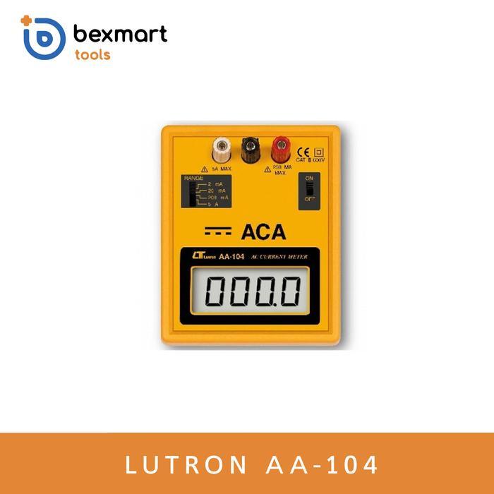Lutron Aa-104 Ac Current Meter/Aa104/Aa 104 Asli