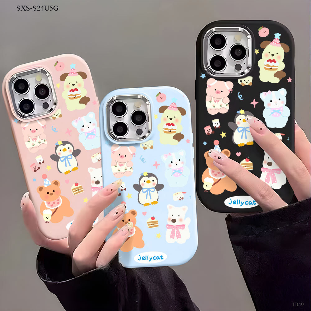 Casing Mode Trendi Untuk For Compitable With Samsung Galaxy A17 A07 A56 A36 A26 A16 M23 M22 M15 A06 