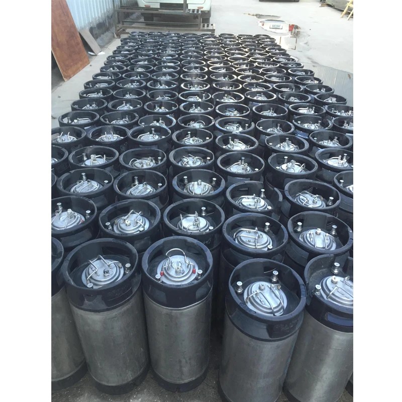 used beer keg 10L 19L 20L mini keg with ball lock for Brewery Equipment Draft Beer Making Machine