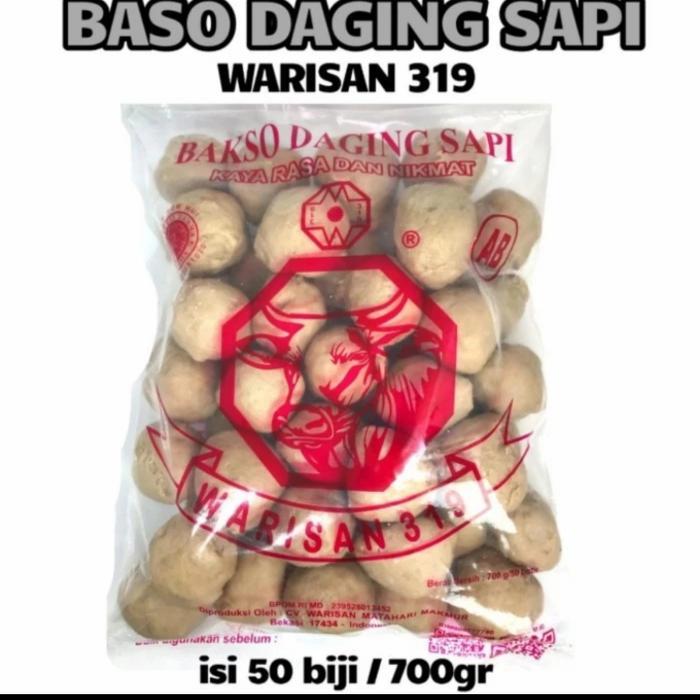 BAKSO WARISAN SB isi 10 pcs. Baso . Warisan Gratis Ongkir