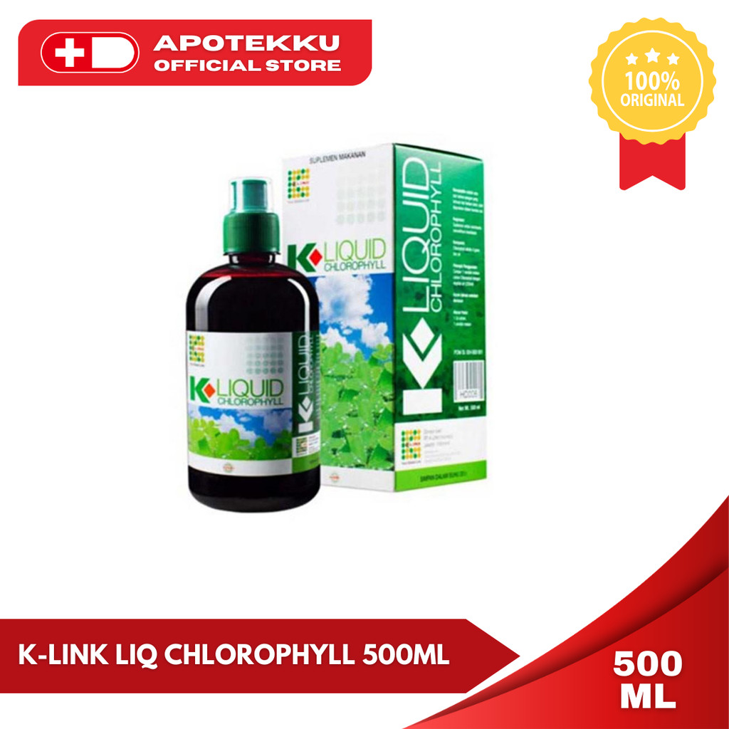 K-Link Liquid Chlorophyll 500ml - Minuman Kesehatan Klorofil