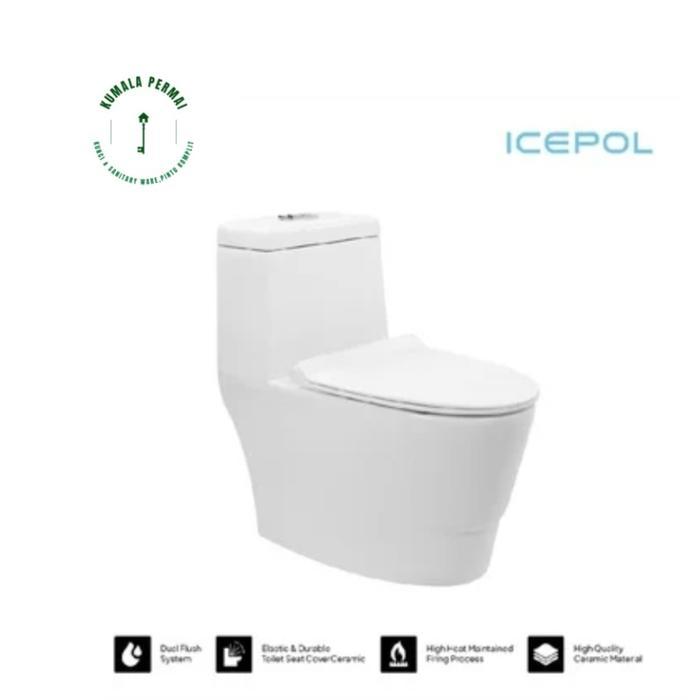 ICEPOL CLOSET DUDUK TOILET IC -8011
