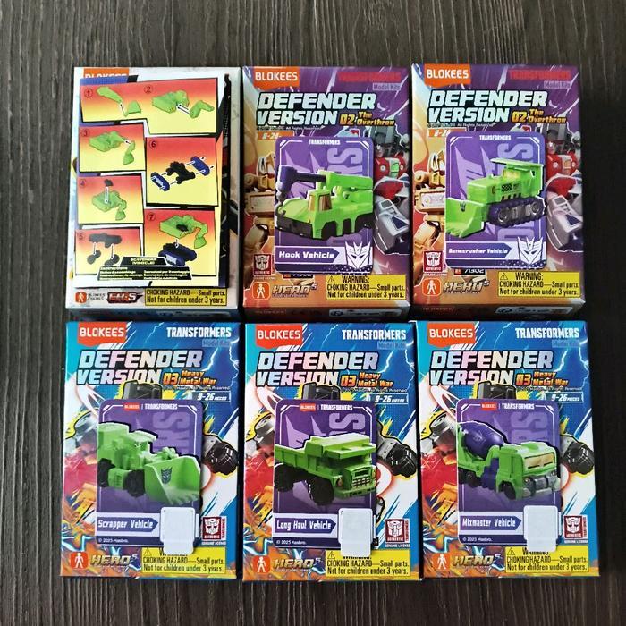 Ready Blokees Devastator Vehicle Set