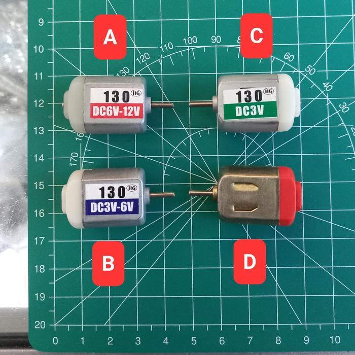 Dinamo Tamiya DC 3V 6V 12V High Speed