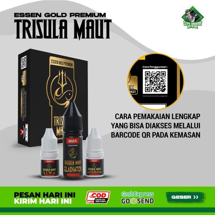 Essen Trisula Maut Gold Cepy Yanwar Essen Saja Mancing Ikan Mas Nila Bawal Bandeng Laut Lele Pancing
