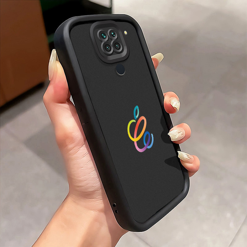 Casing Hp Xiaomi Redmi Note 9 Note 9s Note 9 Pro POCO M2 Pro Case Case with Colorful Garis Note Kasi