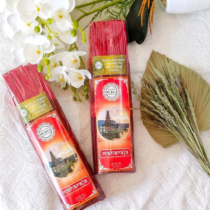 Dupa Maharaja Premium / Abu Tidak Panas / Menyala 2 Jam / Dupa Pengharum Ruangan / Aromaterapi /