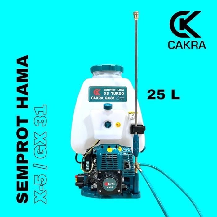 CK Mesin Semprot Hama 4 Tak X-5 Cakra Tangki Sprayer - 25L