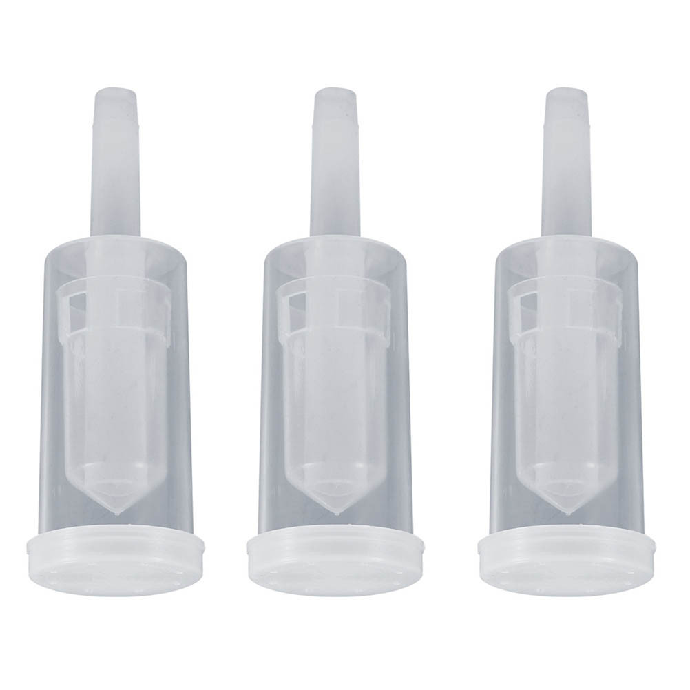 3 Buah Kunci Fermentasi Ventilasi Katup Periksa Tersegel Air Knalpot Fermentasi Ember Airlock Fermen
