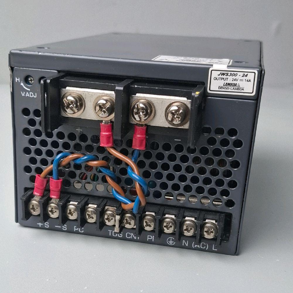 dc power supply DENSEI LAMBDA JWS300-24  100-240vac : 24vdc 14A second mulus + dus