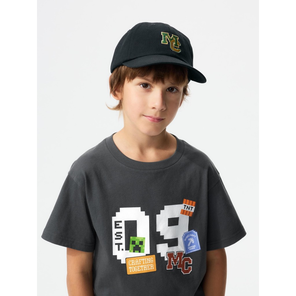 Uniqlo KIDS Topi Minecraft Proteksi Sinar UV